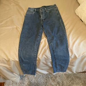 Abercrombie & Fitch Simone high rise ankle jeans